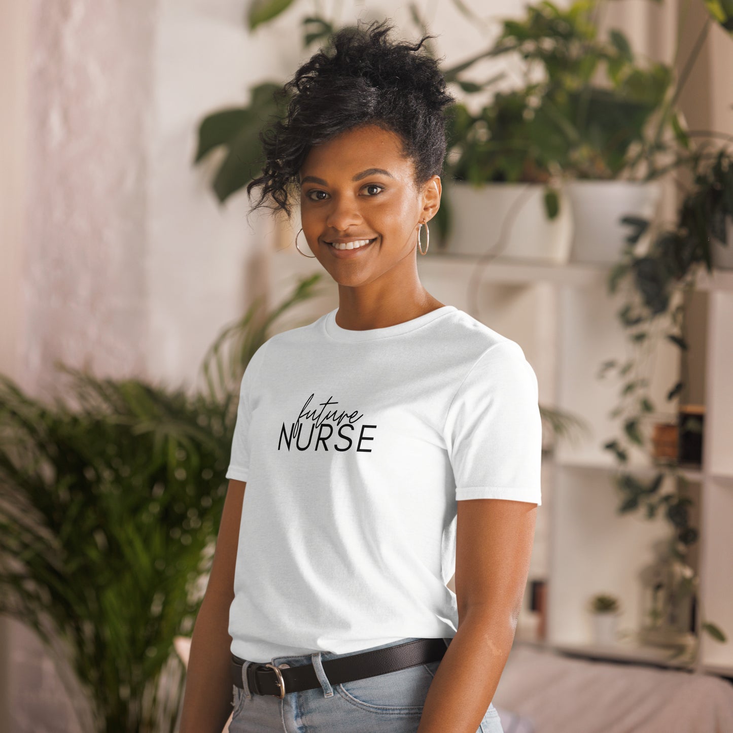 Minimalistic Future Nurse T-Shirt, Nursing Student Shirt, Student Nurse Shirt