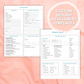 custom nurse report sheet, pharmacology template, nursing study template