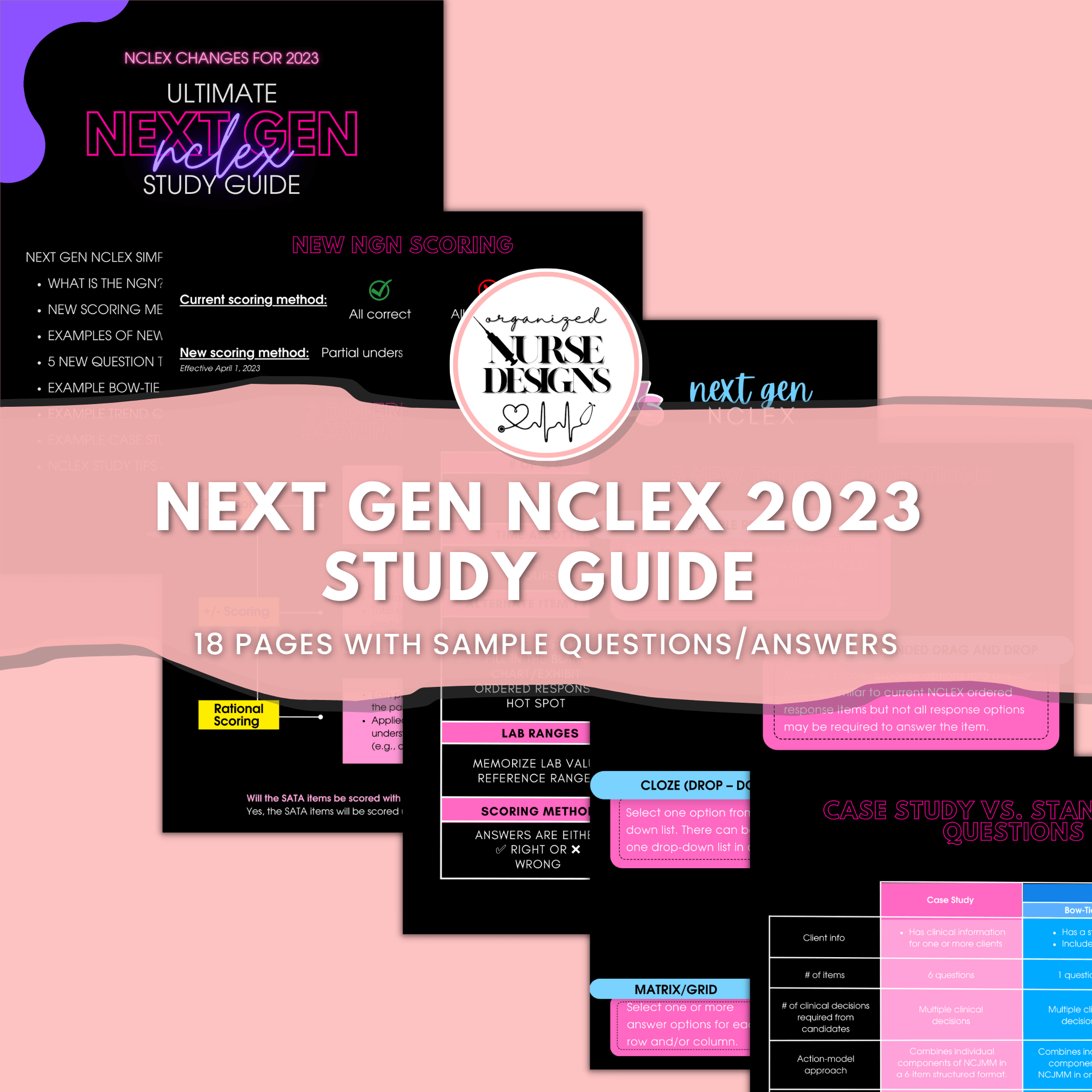 Next Gen NCLEX study guide for nursing students, NCLEX-RN, NCLEX-PN, NCLEX practice questions, nursing school study guide