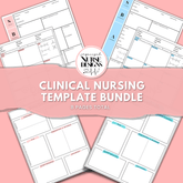 Nursing School Study Templates OrganizedNurseDesigns