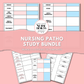 Nursing School Disease Templates Bundle | 12 Pages for Nursing Students by OrganizedNurseDesigns